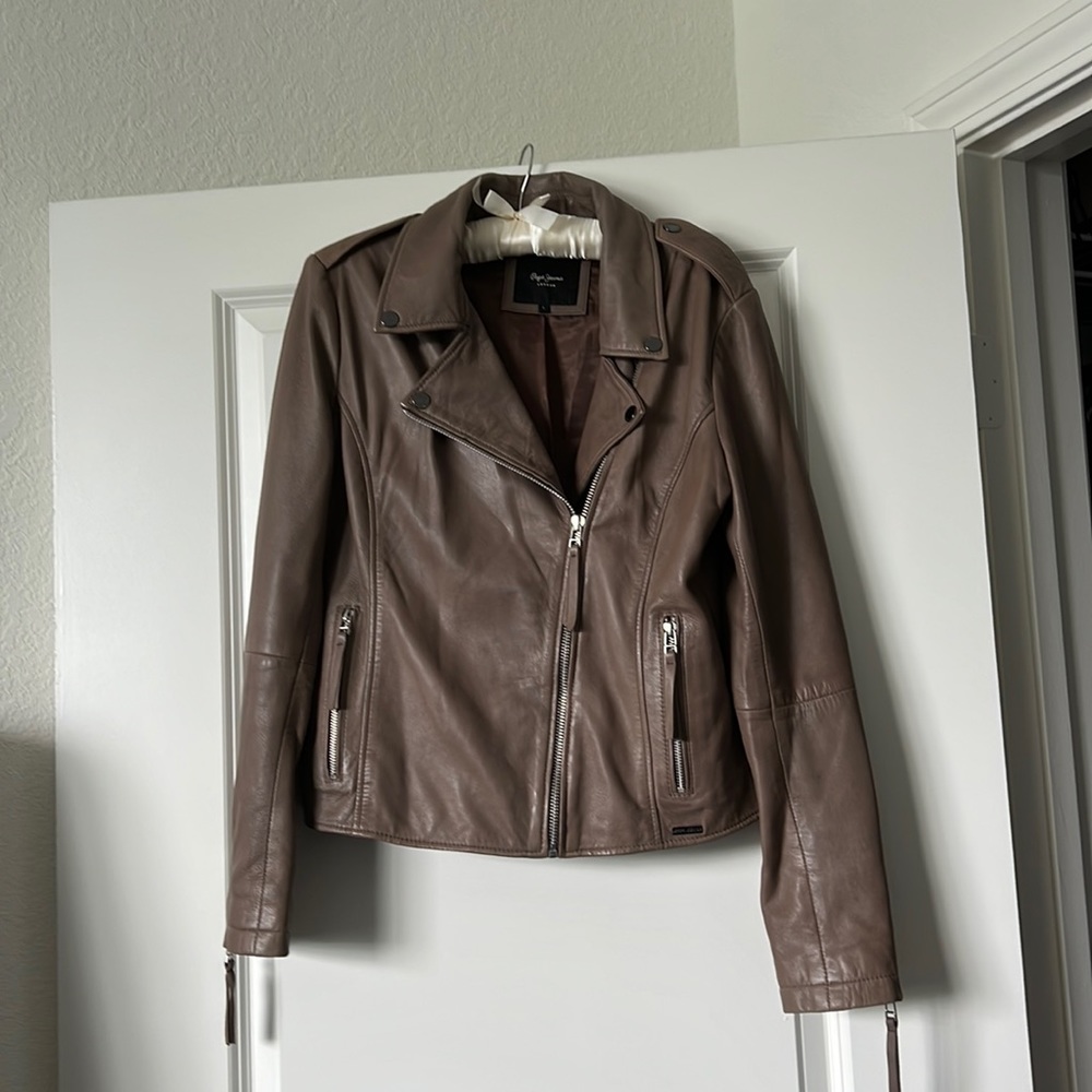 Leather jacket women Pepe Jeans
